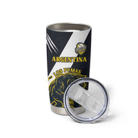 Custom Argentina Rugby Tumbler Cup Pumas Mascot - Wonder Print Shop
