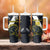 Custom Argentina Rugby Tumbler With Handle Pumas Mascot - Wonder Print Shop