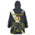 Custom Argentina Rugby Wearable Blanket Hoodie Pumas Mascot - Wonder Print Shop