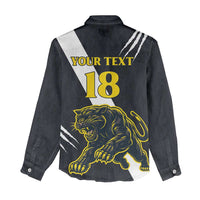 Custom Argentina Rugby Women Casual Shirt Pumas Mascot - Wonder Print Shop