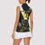 Custom Argentina Rugby Women Sleeveless Polo Shirt Pumas Mascot - Wonder Print Shop