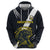 Custom Argentina Rugby Zip Hoodie Pumas Mascot - Wonder Print Shop