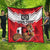Custom Canada Football Quilt Beavers Mascot - Wonder Print Shop