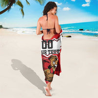 Custom Canada Football Sarong Beavers Mascot - Wonder Print Shop
