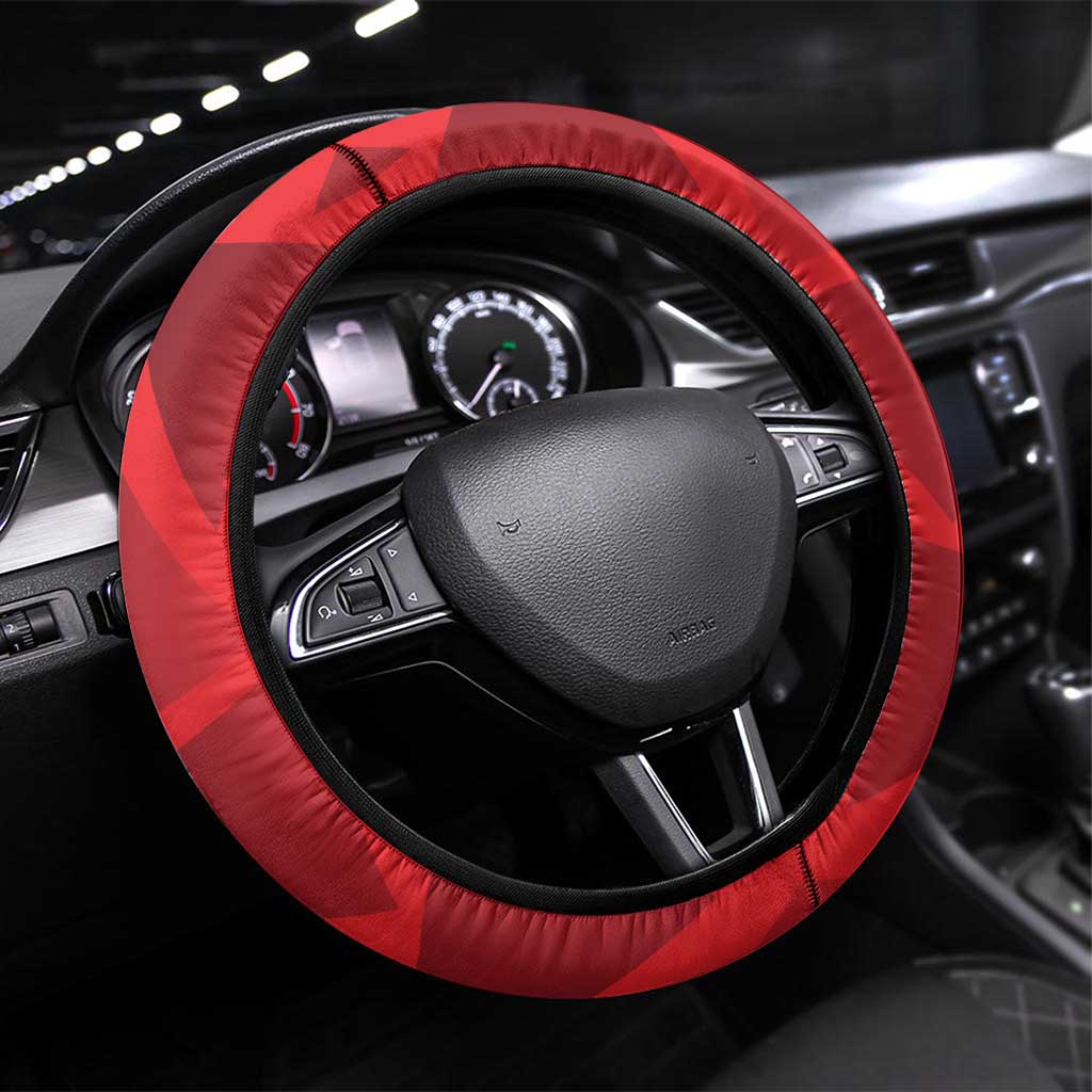 Canada Football Steering Wheel Cover Beavers Mascot - Wonder Print Shop