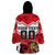 Custom Canada Football Wearable Blanket Hoodie Beavers Mascot - Wonder Print Shop