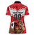 Custom Canada Football Women Polo Shirt Beavers Mascot - Wonder Print Shop