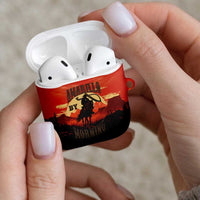 Rodeo Cowboy AirPods Case Amarillo By Morning - Wonder Print Shop