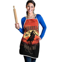 Rodeo Cowboy Apron Amarillo By Morning - Wonder Print Shop
