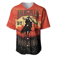 Rodeo Cowboy Baseball Jersey Amarillo By Morning - Wonder Print Shop