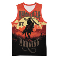Rodeo Cowboy Basketball Jersey Amarillo By Morning - Wonder Print Shop
