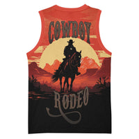 Rodeo Cowboy Basketball Jersey Amarillo By Morning - Wonder Print Shop