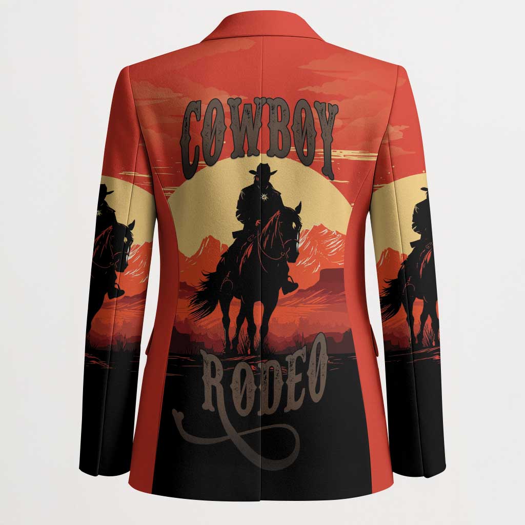 Rodeo Cowboy Blazer Amarillo By Morning - Wonder Print Shop