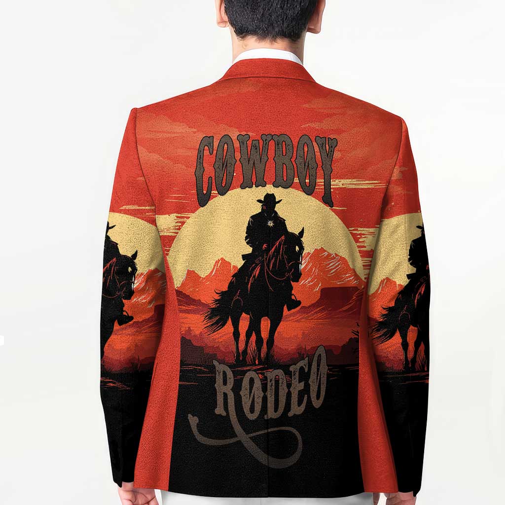 Rodeo Cowboy Blazer Amarillo By Morning - Wonder Print Shop