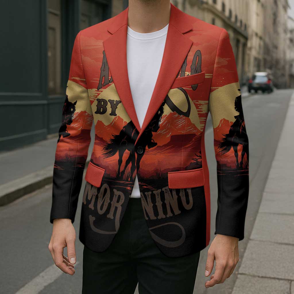 Rodeo Cowboy Blazer Amarillo By Morning - Wonder Print Shop