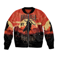 Rodeo Cowboy Bomber Jacket Amarillo By Morning - Wonder Print Shop