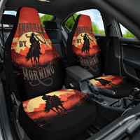 Rodeo Cowboy Car Seat Cover Amarillo By Morning - Wonder Print Shop