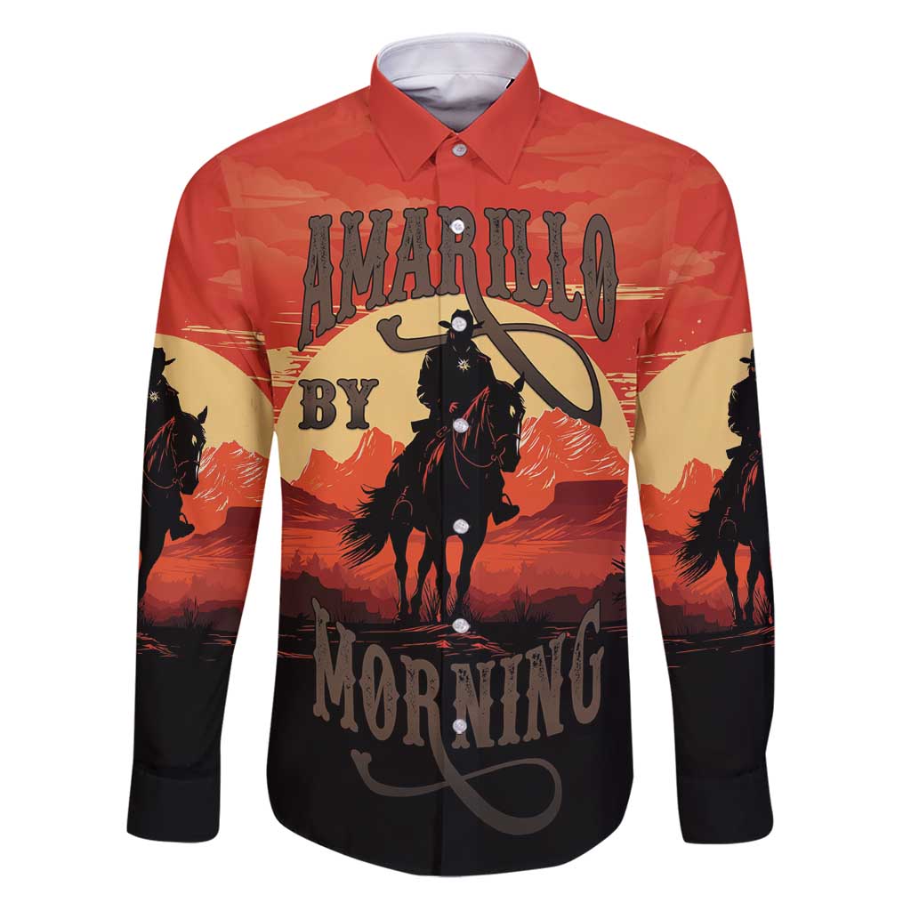 Rodeo Cowboy Family Matching Puletasi and Hawaiian Shirt Amarillo By Morning - Wonder Print Shop