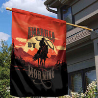 Rodeo Cowboy Garden Flag Amarillo By Morning - Wonder Print Shop