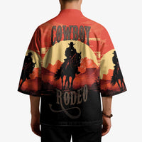 Rodeo Cowboy Kimono Amarillo By Morning - Wonder Print Shop