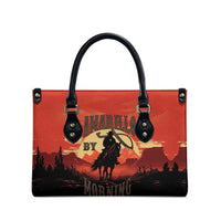 Rodeo Cowboy Leather Bag Amarillo By Morning - Wonder Print Shop