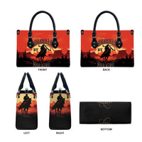 Rodeo Cowboy Leather Bag Amarillo By Morning - Wonder Print Shop