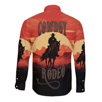 Rodeo Cowboy Long Sleeve Button Shirt Amarillo By Morning - Wonder Print Shop