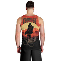 Rodeo Cowboy Men Tank Top Amarillo By Morning - Wonder Print Shop