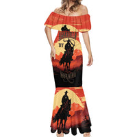Rodeo Cowboy Mermaid Dress Amarillo By Morning - Wonder Print Shop