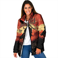 Rodeo Cowboy Padded Jacket Amarillo By Morning - Wonder Print Shop