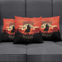 Rodeo Cowboy Pillow Cover Amarillo By Morning - Wonder Print Shop