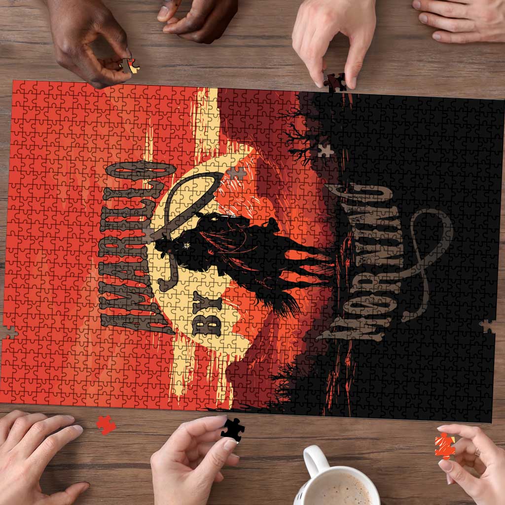 Rodeo Cowboy Puzzle Amarillo By Morning - Wonder Print Shop