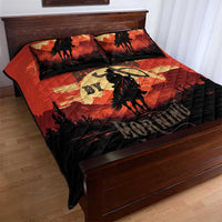 Rodeo Cowboy Quilt Bed Set Amarillo By Morning - Wonder Print Shop