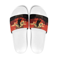 Rodeo Cowboy Slide Sandals Amarillo By Morning - Wonder Print Shop