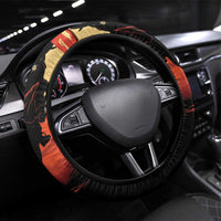 Rodeo Cowboy Steering Wheel Cover Amarillo By Morning - Wonder Print Shop