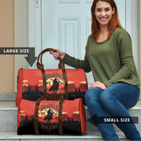 Rodeo Cowboy Travel Bag Amarillo By Morning - Wonder Print Shop