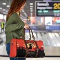 Rodeo Cowboy Travel Bag Amarillo By Morning - Wonder Print Shop