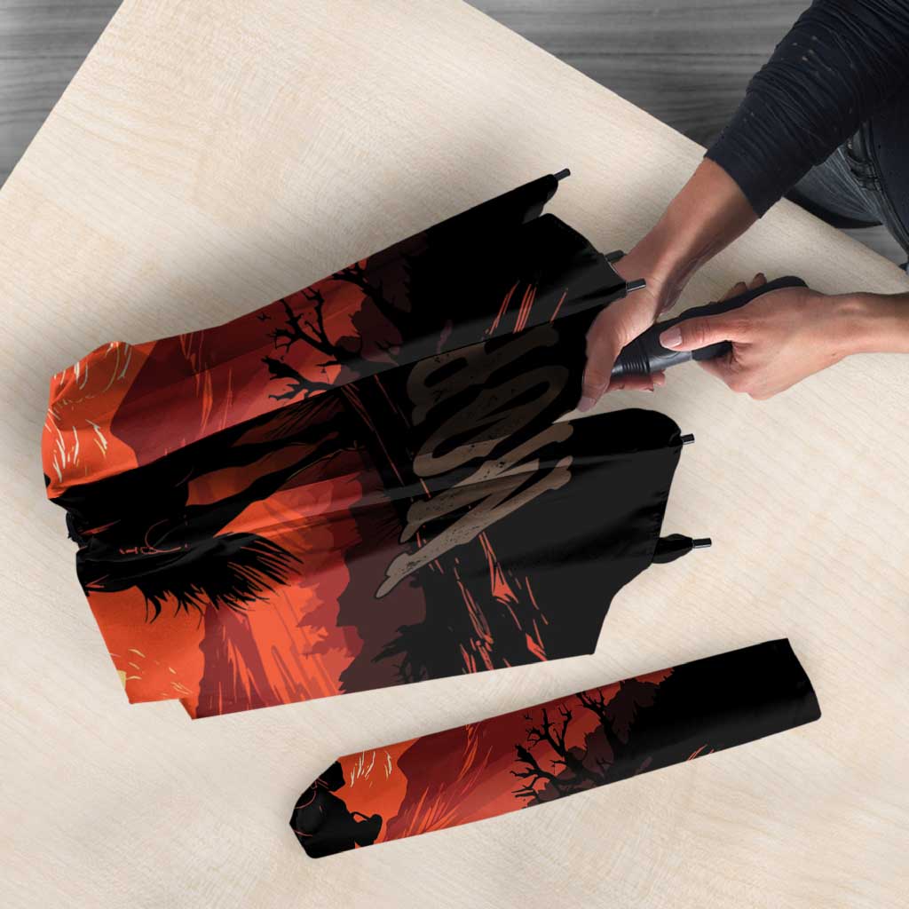 Rodeo Cowboy Umbrella Amarillo By Morning - Wonder Print Shop