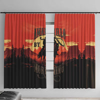 Rodeo Cowboy Window Curtain Amarillo By Morning - Wonder Print Shop