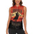 Rodeo Cowboy Women Sleeveless Polo Shirt Amarillo By Morning - Wonder Print Shop