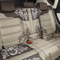 Vintage Western Cowboy Back Car Seat Cover Brown Version - Wonder Print Shop
