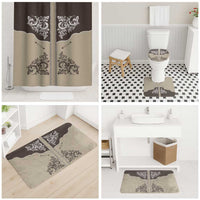 Vintage Western Cowboy Bathroom Set Brown Version - Wonder Print Shop