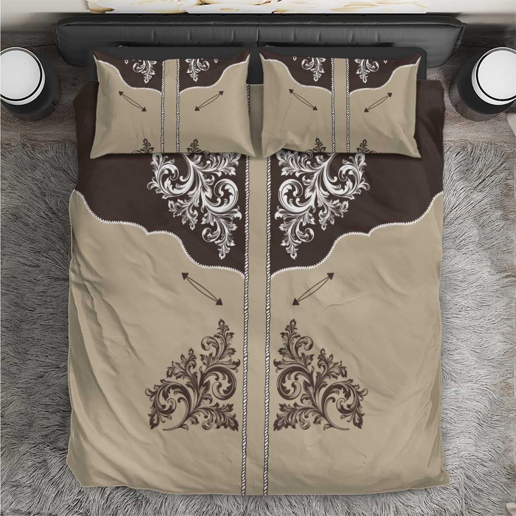 Vintage Western Cowboy Bedding Set Brown Version - Wonder Print Shop