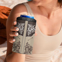 Vintage Western Cowboy 4 in 1 Can Cooler Tumbler Brown Version - Wonder Print Shop