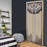 Vintage Western Cowboy Door Cover Brown Version - Wonder Print Shop