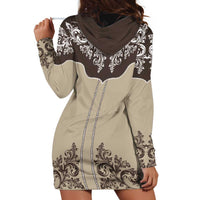 Vintage Western Cowboy Hoodie Dress Brown Version - Wonder Print Shop