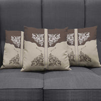 Vintage Western Cowboy Pillow Cover Brown Version - Wonder Print Shop