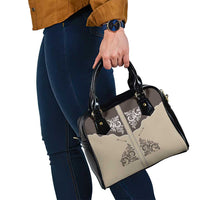 Vintage Western Cowboy Shoulder Handbag Brown Version - Wonder Print Shop