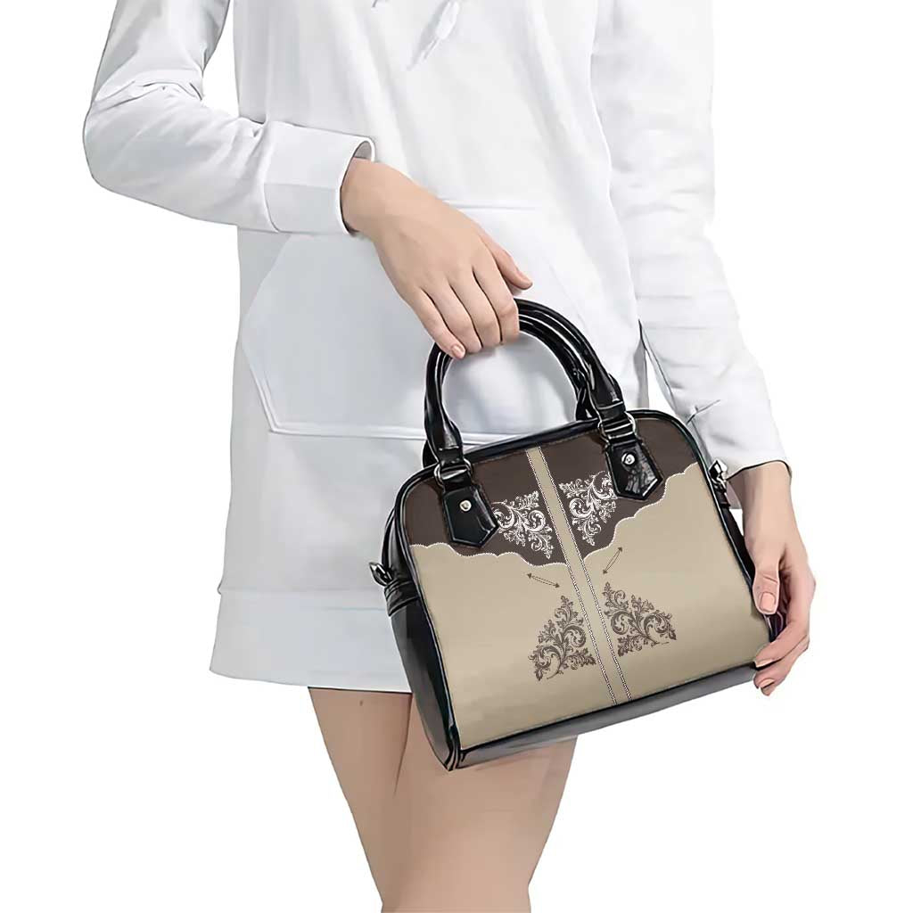 Vintage Western Cowboy Shoulder Handbag Brown Version - Wonder Print Shop