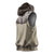 Vintage Western Cowboy Sleeveless Hoodie Brown Version - Wonder Print Shop